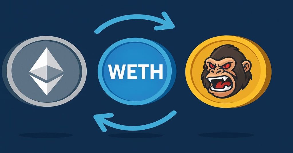 Swap (WETH) to Mad Gorilla Coin (MADG)