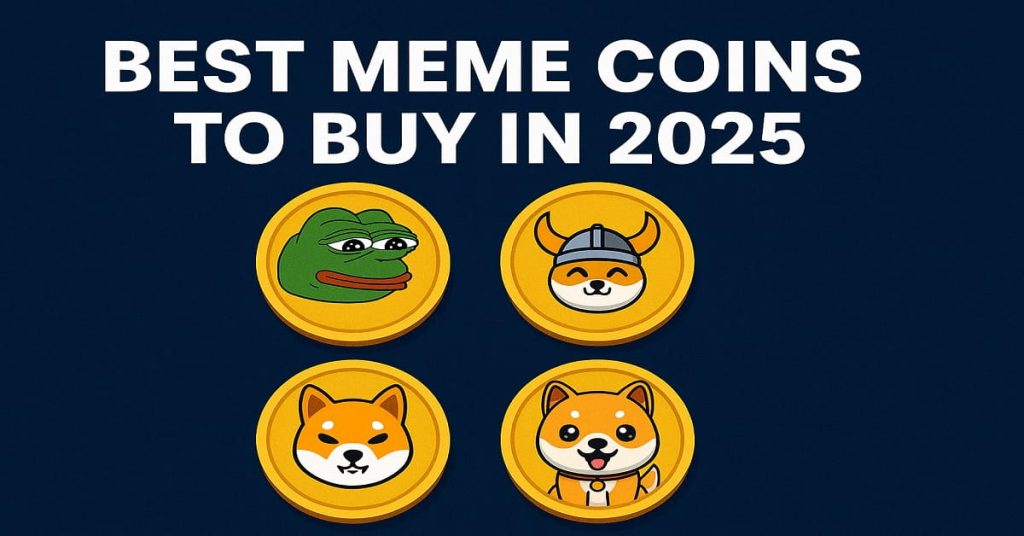 An image of top meme coins for article best meme coisn to buy