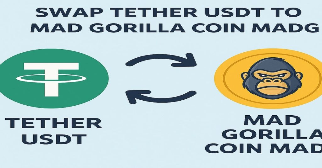Image for Swap Tether USDT to MADG