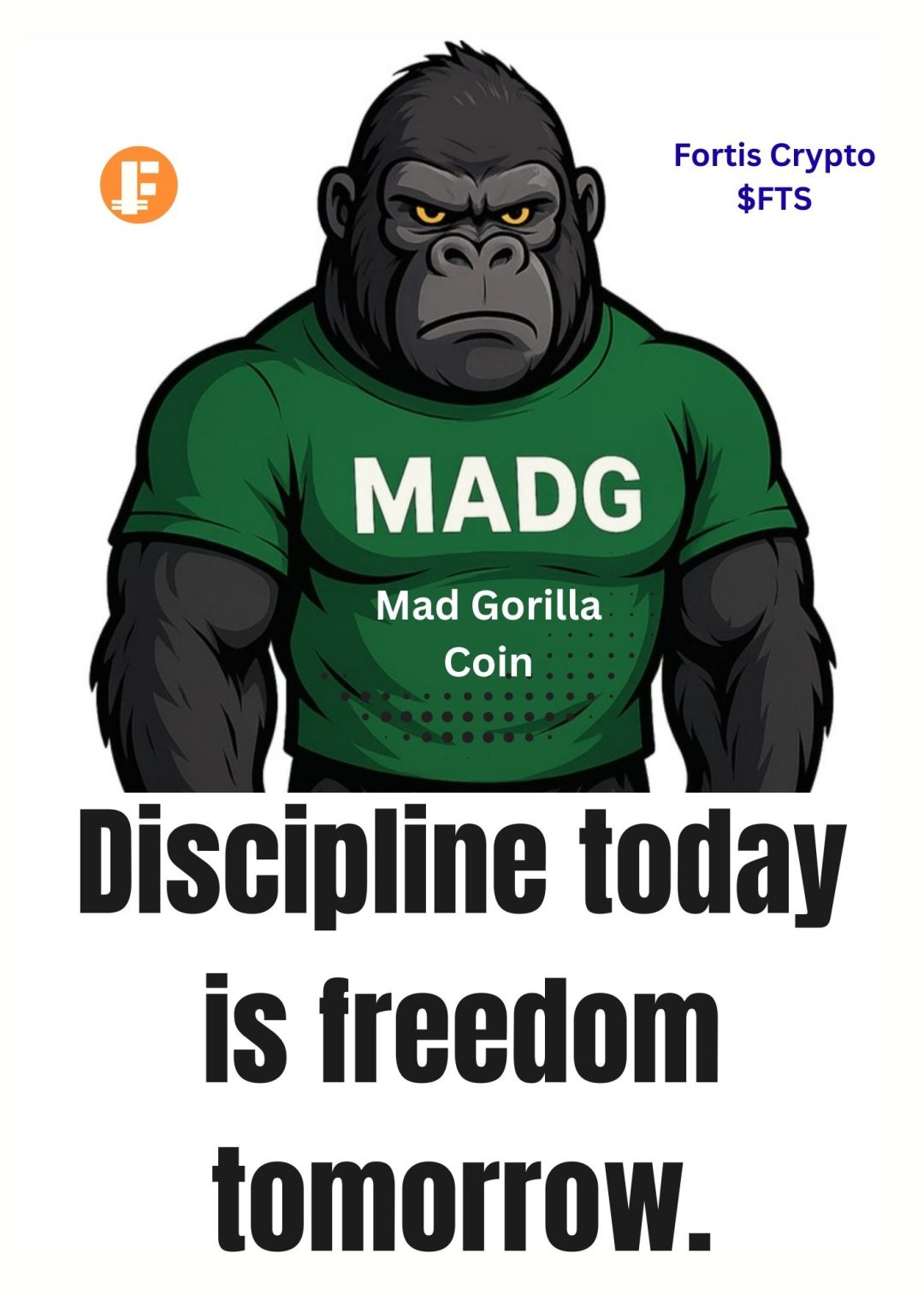 Discipline today is freedom tomorrow. Discipline today is freedom tomorrow.