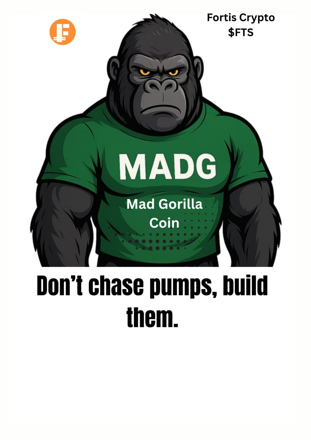 Don’t chase pumps, build them. Don’t chase pumps, build them.