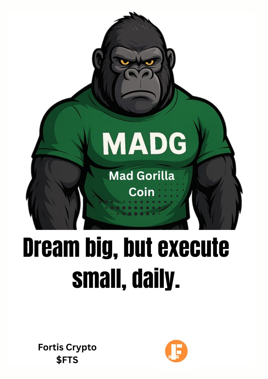 Dream big, but execute small, daily. Dream big, but execute small, daily.