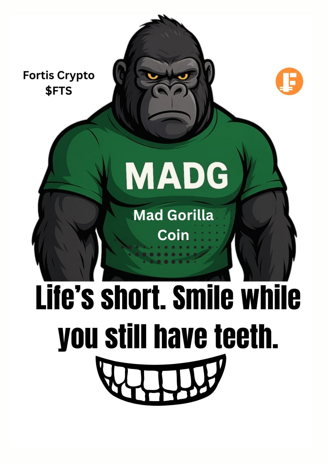 Life’s short. Smile while you still have teeth. Life’s short. Smile while you still have teeth.