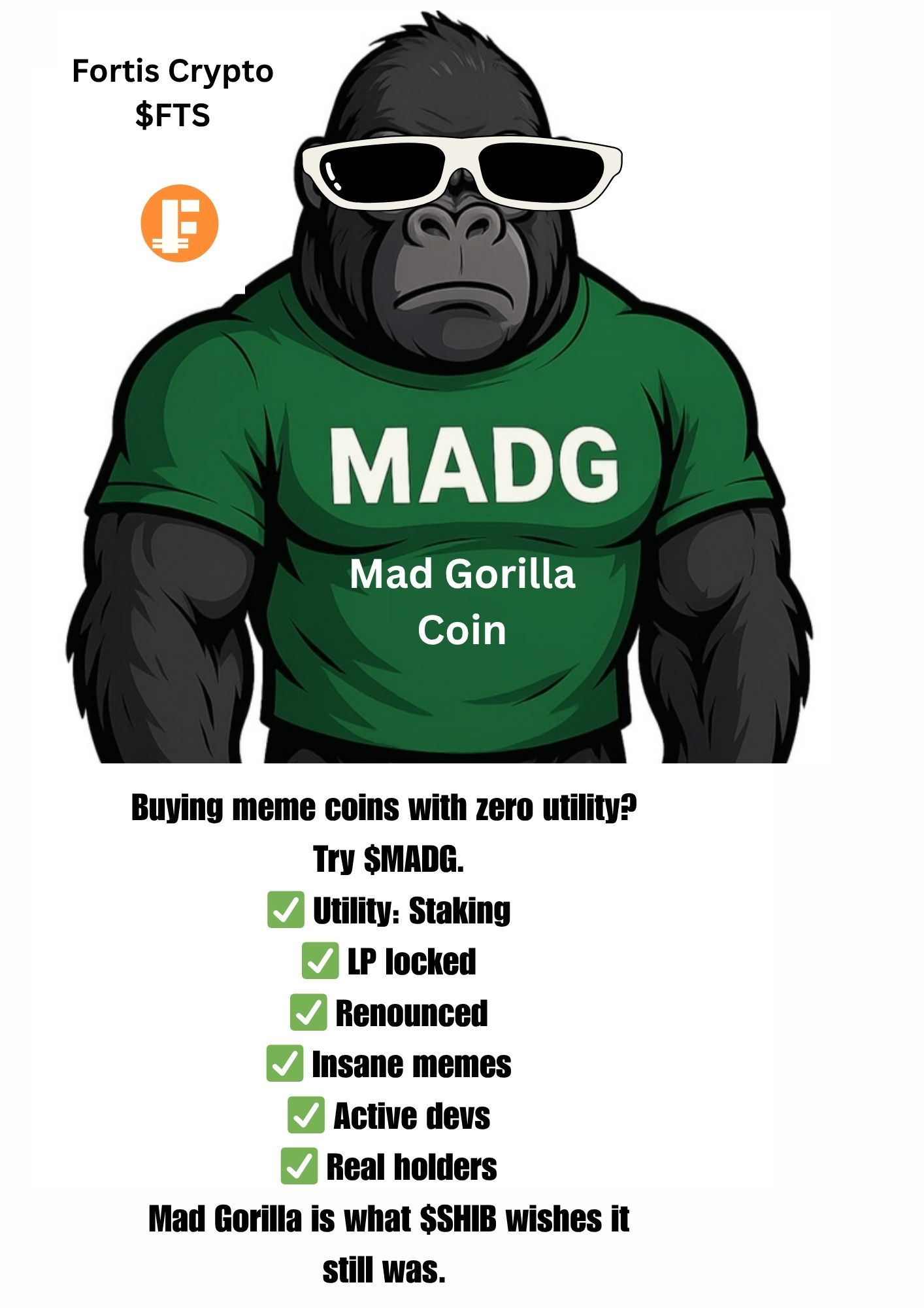 _Mad Gorilla is what $SHIB wishes it still was.
