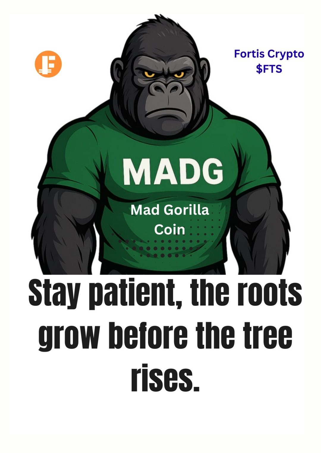 Stay patient, the roots grow before the tree rises. Motivational Quotes Stay patient, the roots grow before the tree rises.