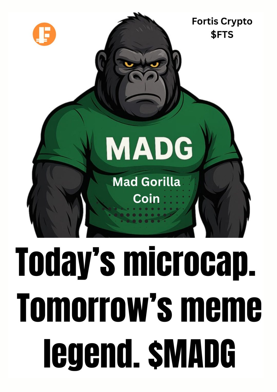 Today’s microcap. Tomorrow’s meme legend. $MADG Today’s microcap. Tomorrow’s meme legend. $MADG