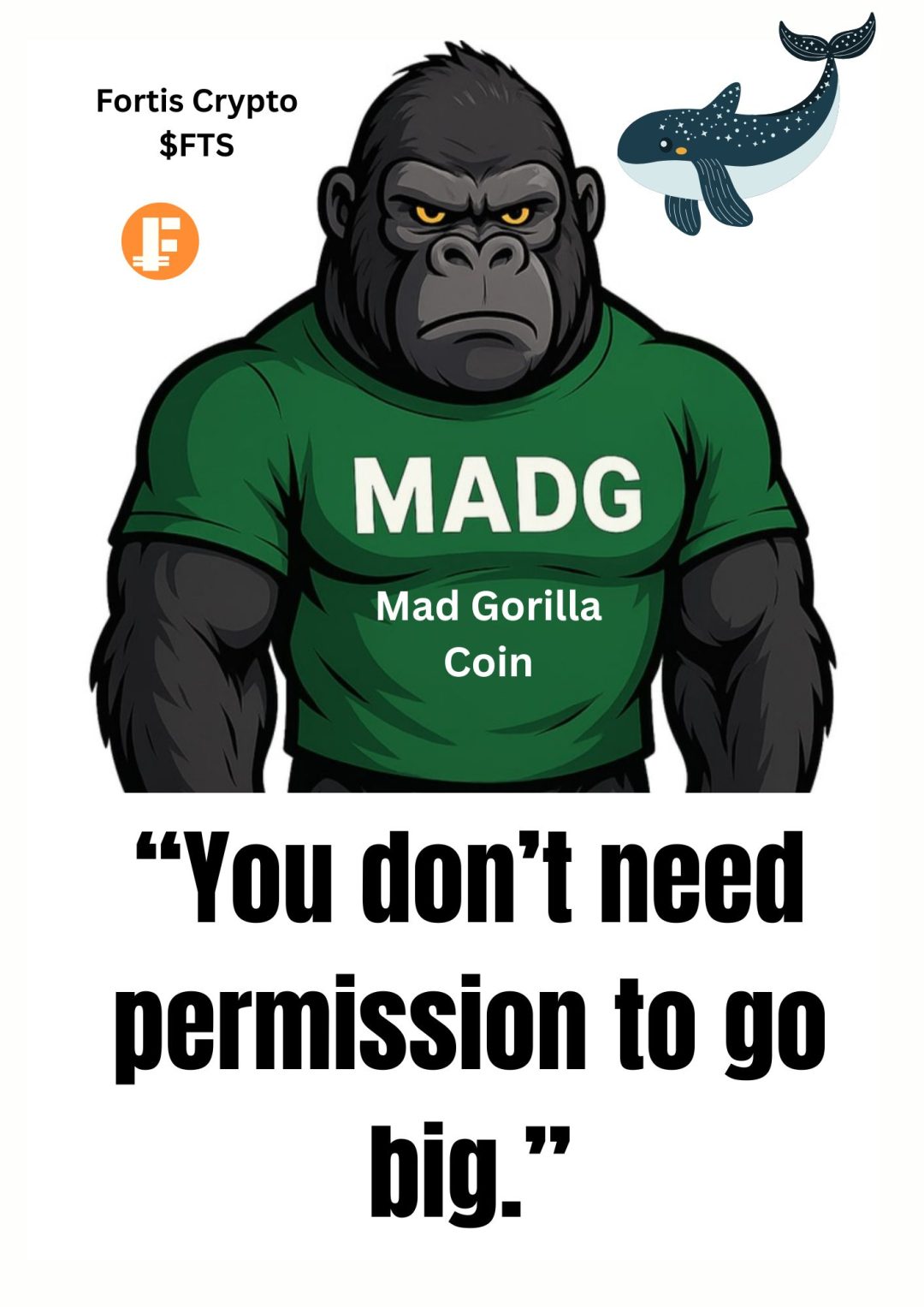 “You don’t need permission to go big.” “You don’t need permission to go big.”