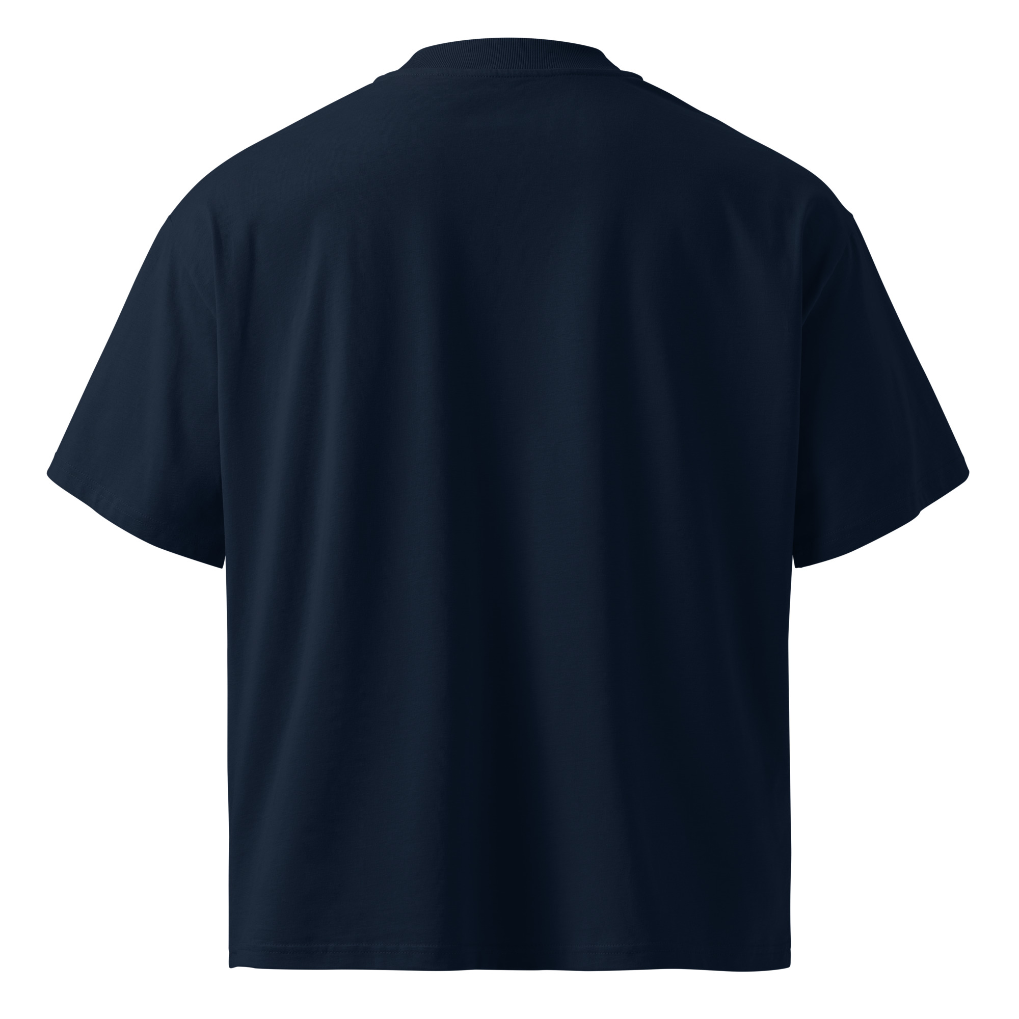 organic oversized high neck t-shirt Quote Wake Work Win 2 organic oversized high neck t-shirt Quote Wake Work Win - Image 2