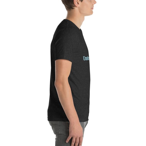 Unstoppable Motivational Quote Text Unisex t-shirt - Image 5