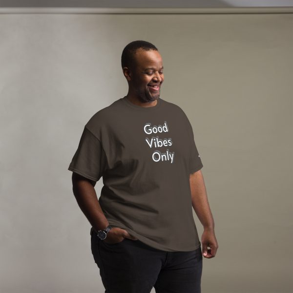 Good Vibes Only T shirt with Postivity Quote - Image 13