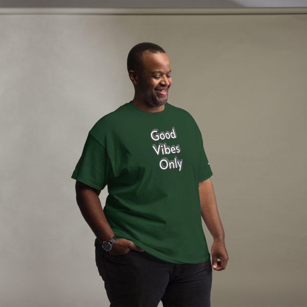 Good Vibes Only T shirt with Postivity Quote - Image 11
