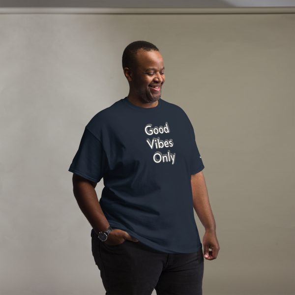 Good Vibes Only T shirt with Postivity Quote - Image 5