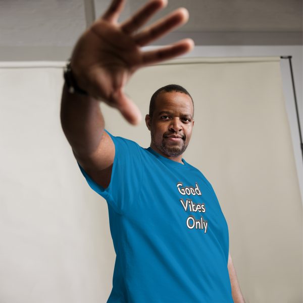 Good Vibes Only T shirt with Postivity Quote - Image 24
