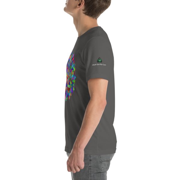 Art Graphic Flower Unisex t-shirt - Image 45