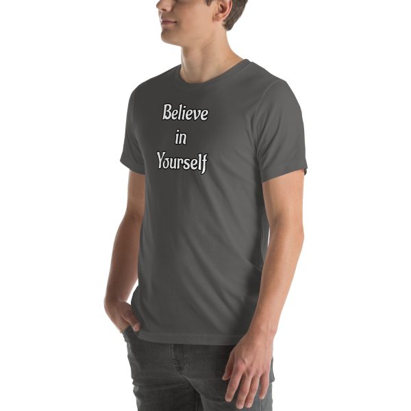 Believe in Yourself Unisex t-shirt with Quote - Image 53