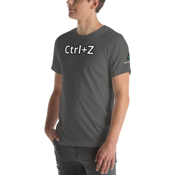 Cntrl + Z Funny Unisex t-shirt - Image 53