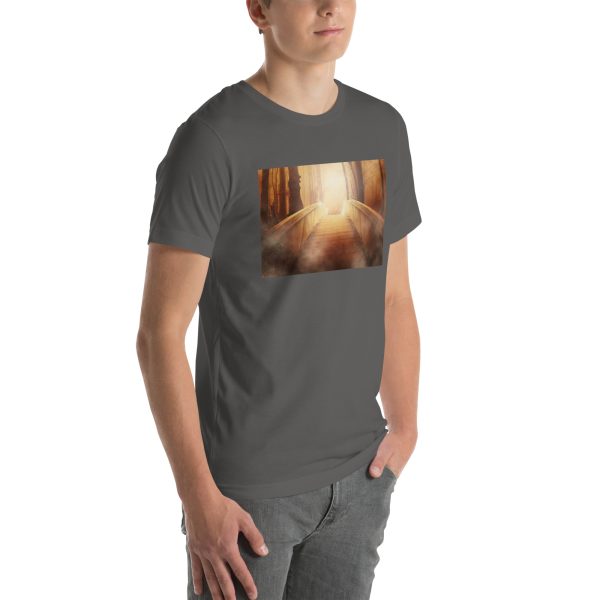 Bridge in the Forest Graphic Unisex T-shirt - Image 48