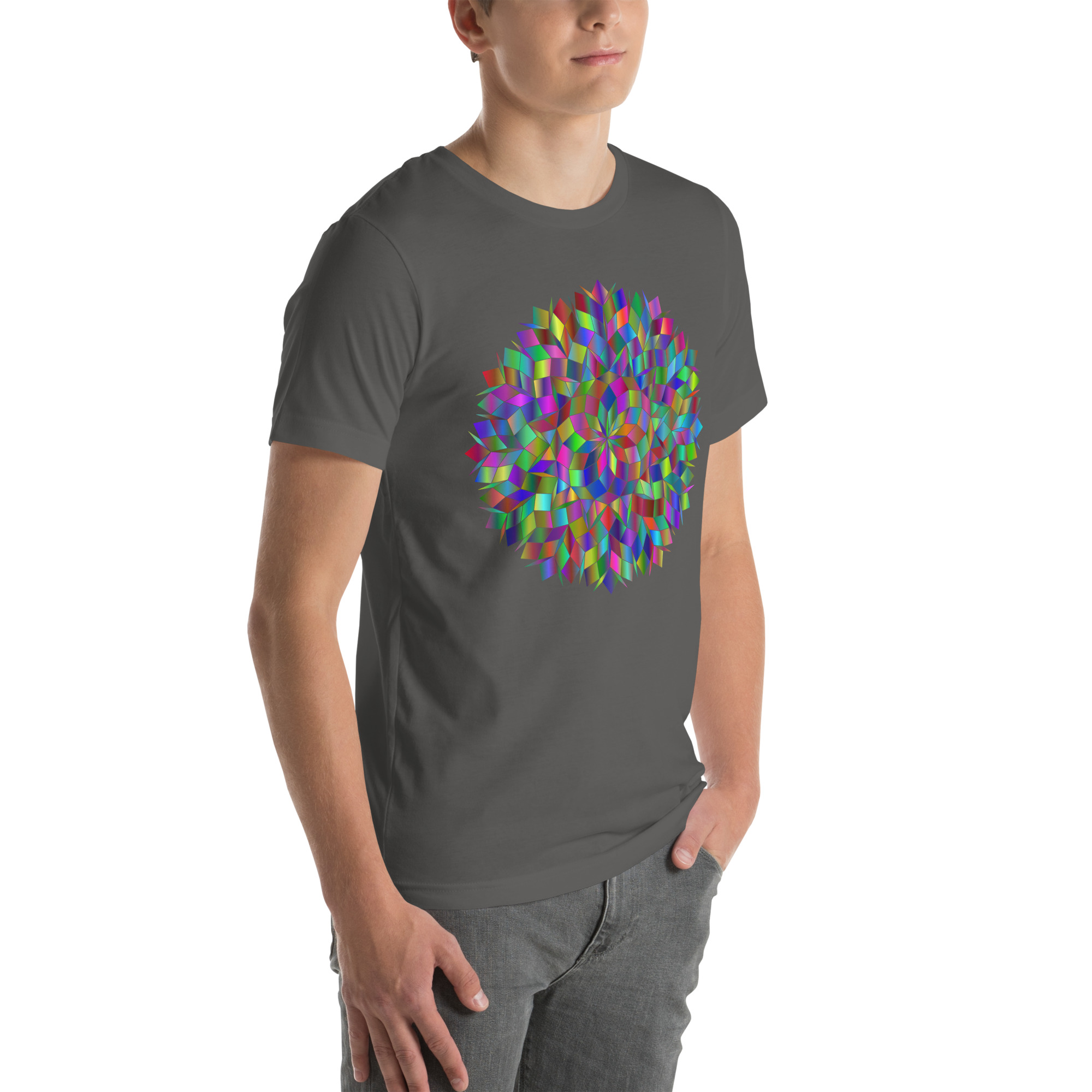 Art Graphic Flower Unisex t-shirt 48 Art Graphic Flower Unisex t-shirt - Image 48