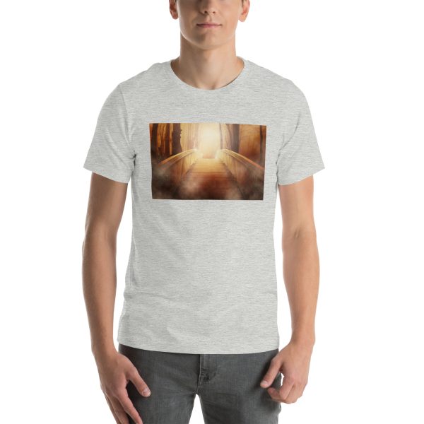 Bridge in the Forest Graphic Unisex off white