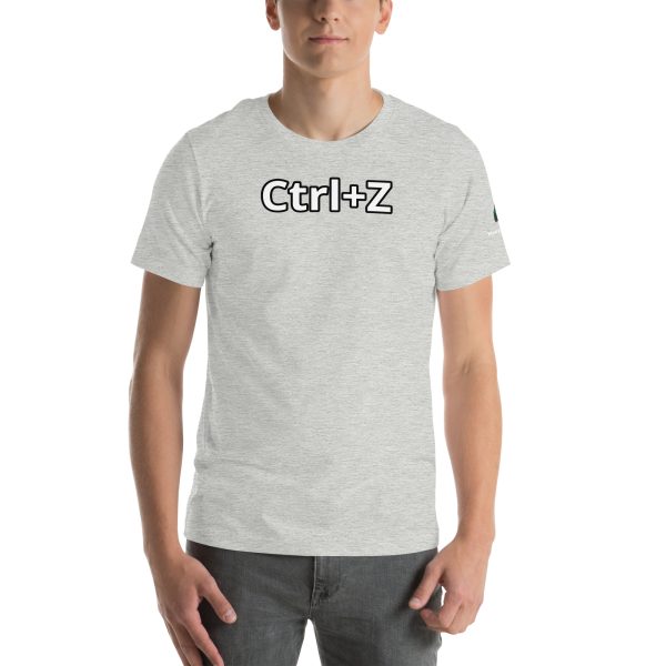 Cntrl + Z Funny Unisex t-shirt - Image 64
