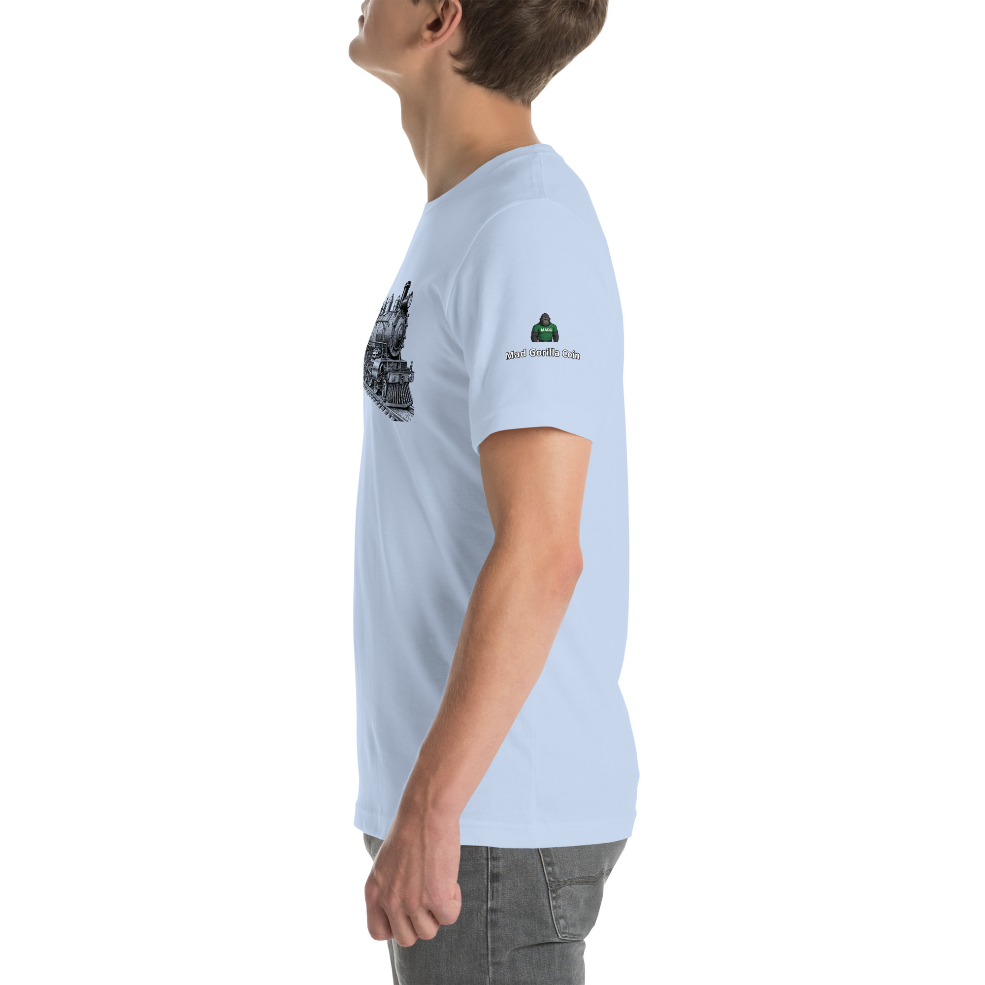 Old Train Graphic Unisex t-shirt 51 Old Train Graphic Unisex t-shirt - Image 51
