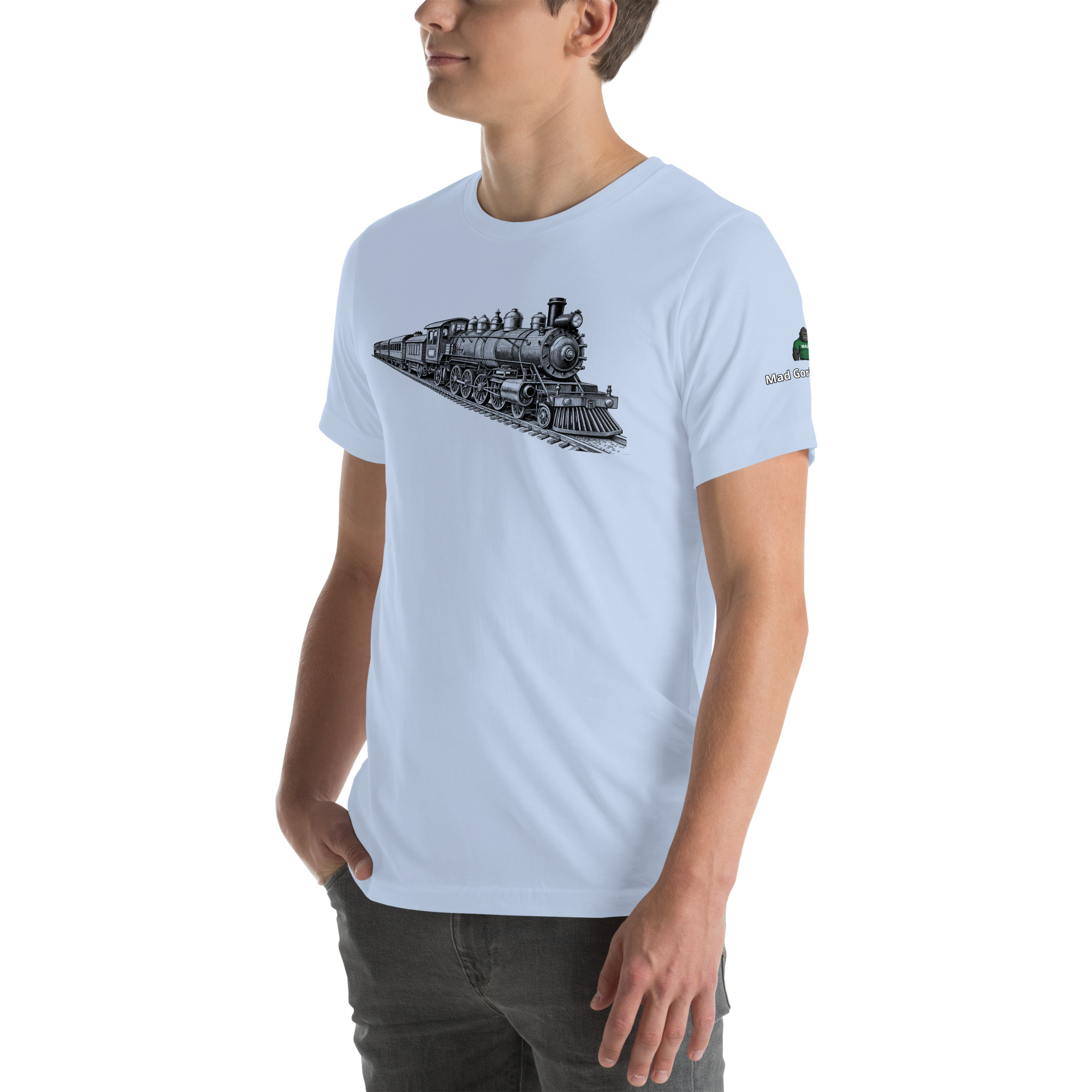 Old Train Graphic Unisex t-shirt 52 Old Train Graphic Unisex t-shirt - Image 52