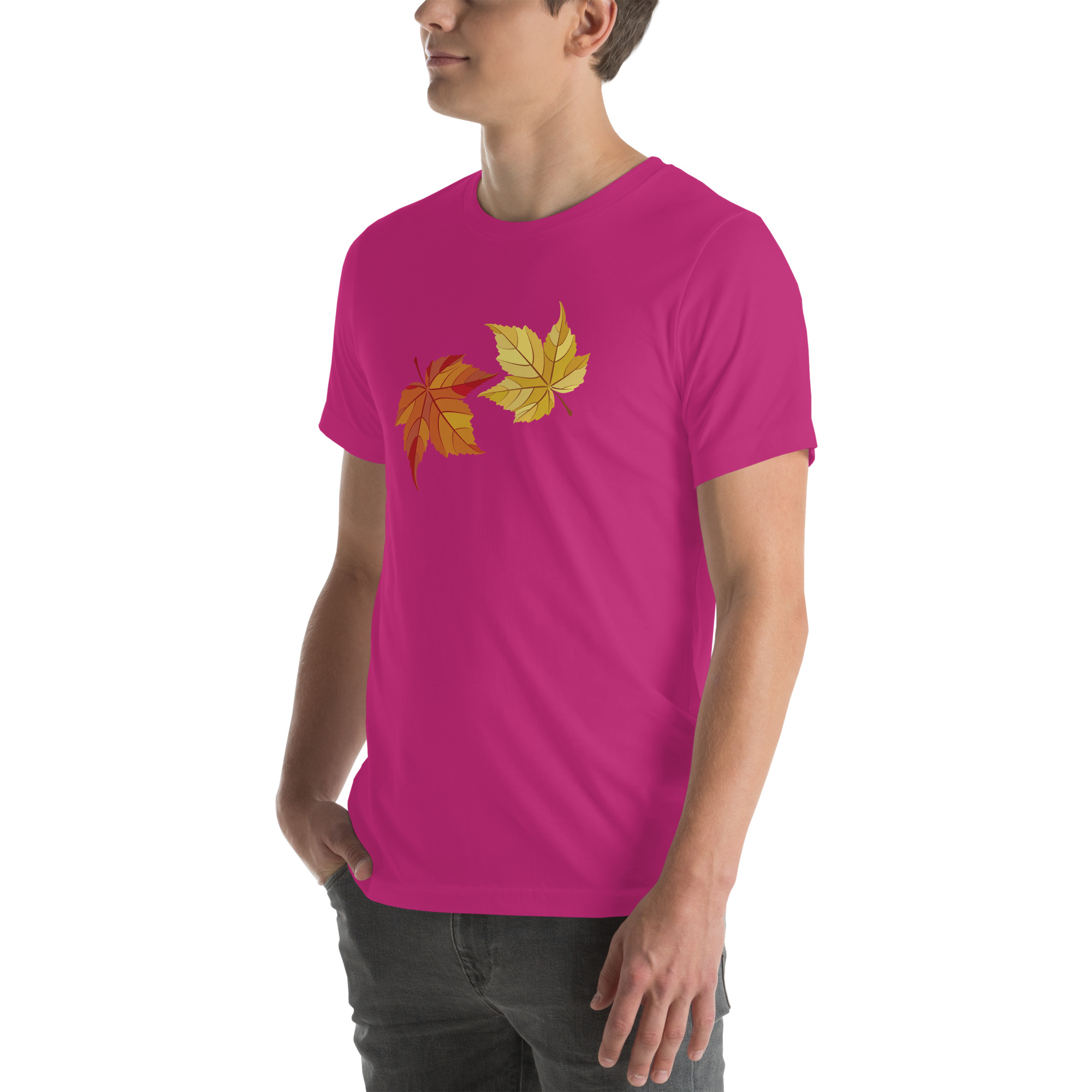 Maple Leaves Nature Graphic Unisex t-shirt 64 Maple Leaves Nature Graphic Unisex t-shirt - Image 64