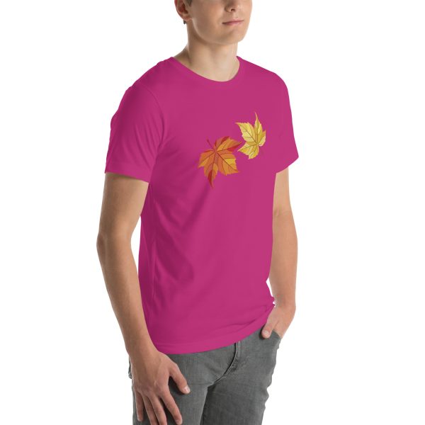 Maple Leaves Nature Graphic Unisex t-shirt - Image 66