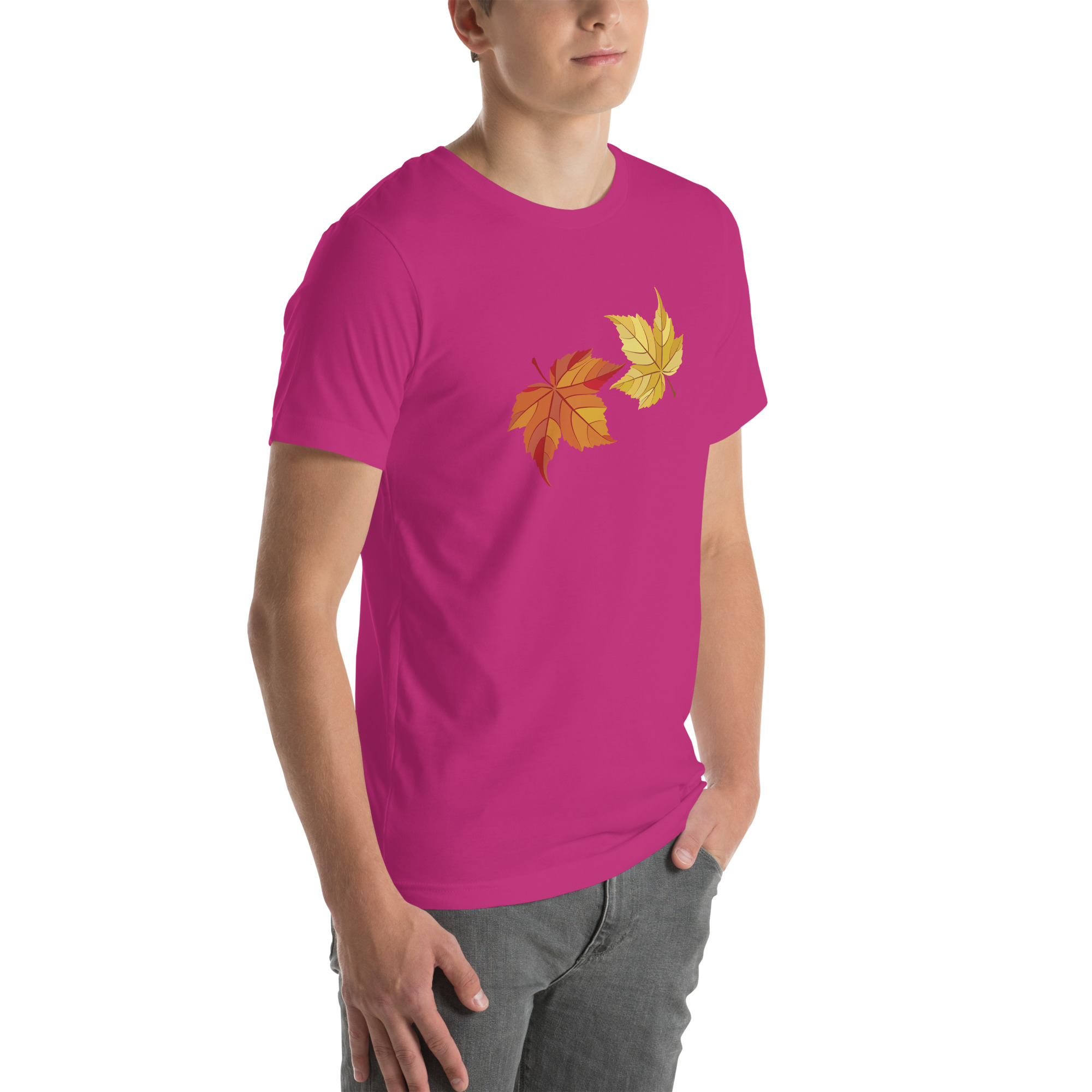 Maple Leaves Nature Graphic Unisex t-shirt 66 Maple Leaves Nature Graphic Unisex t-shirt - Image 66