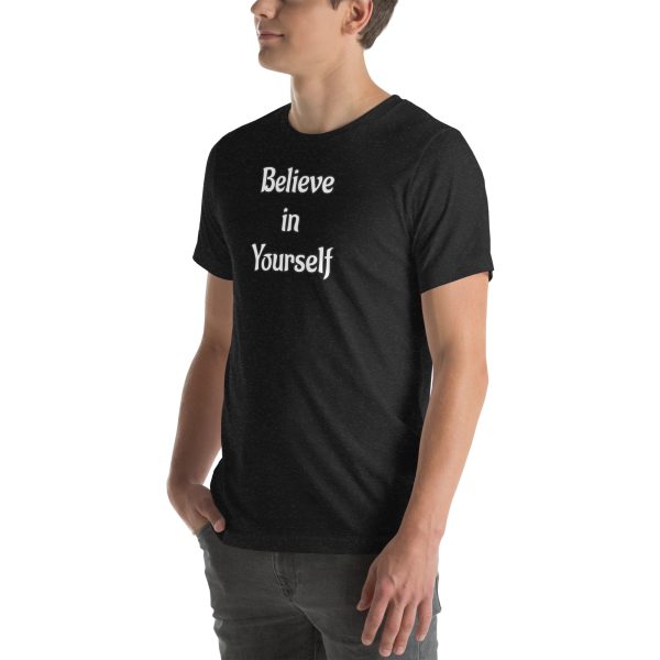 Believe in Yourself Unisex t-shirt with Quote - Image 4