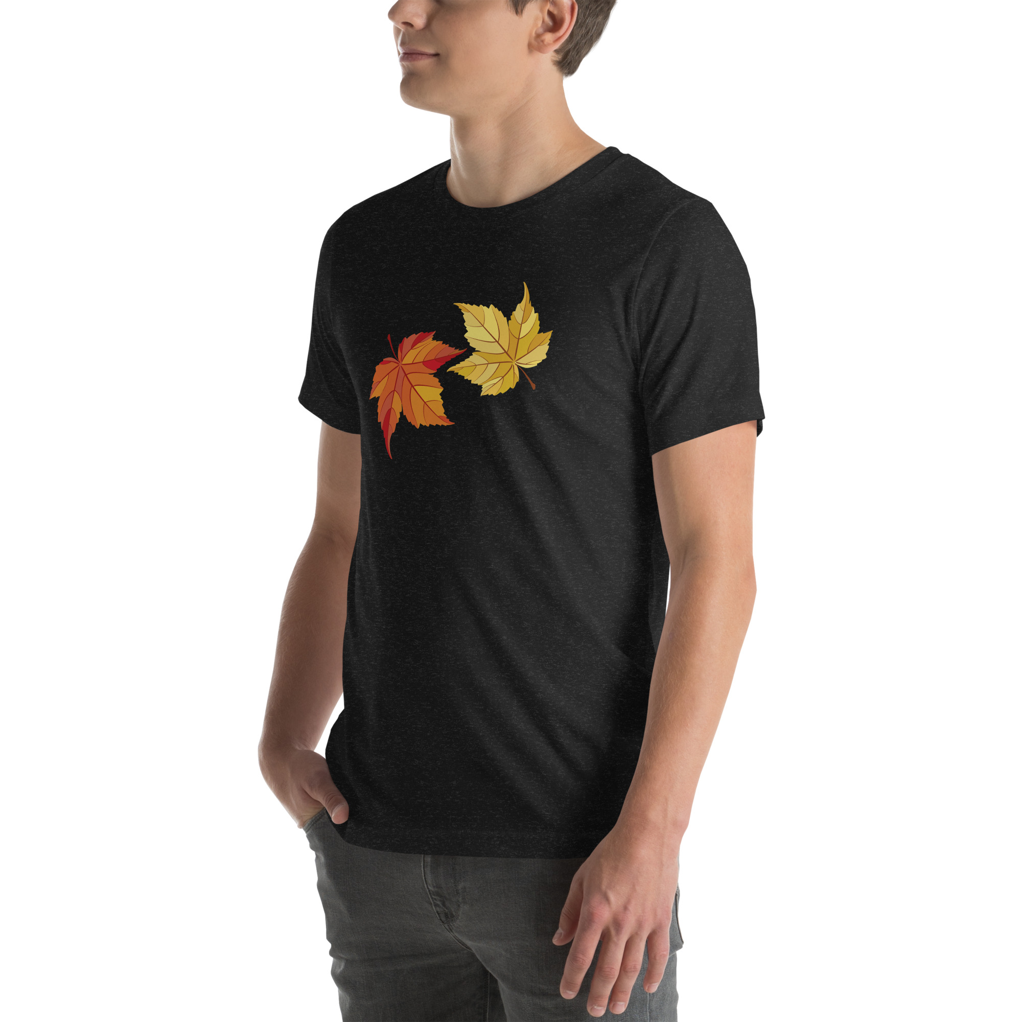 Maple Leaves Nature Graphic Unisex t-shirt 4 Maple Leaves Nature Graphic Unisex t-shirt - Image 4