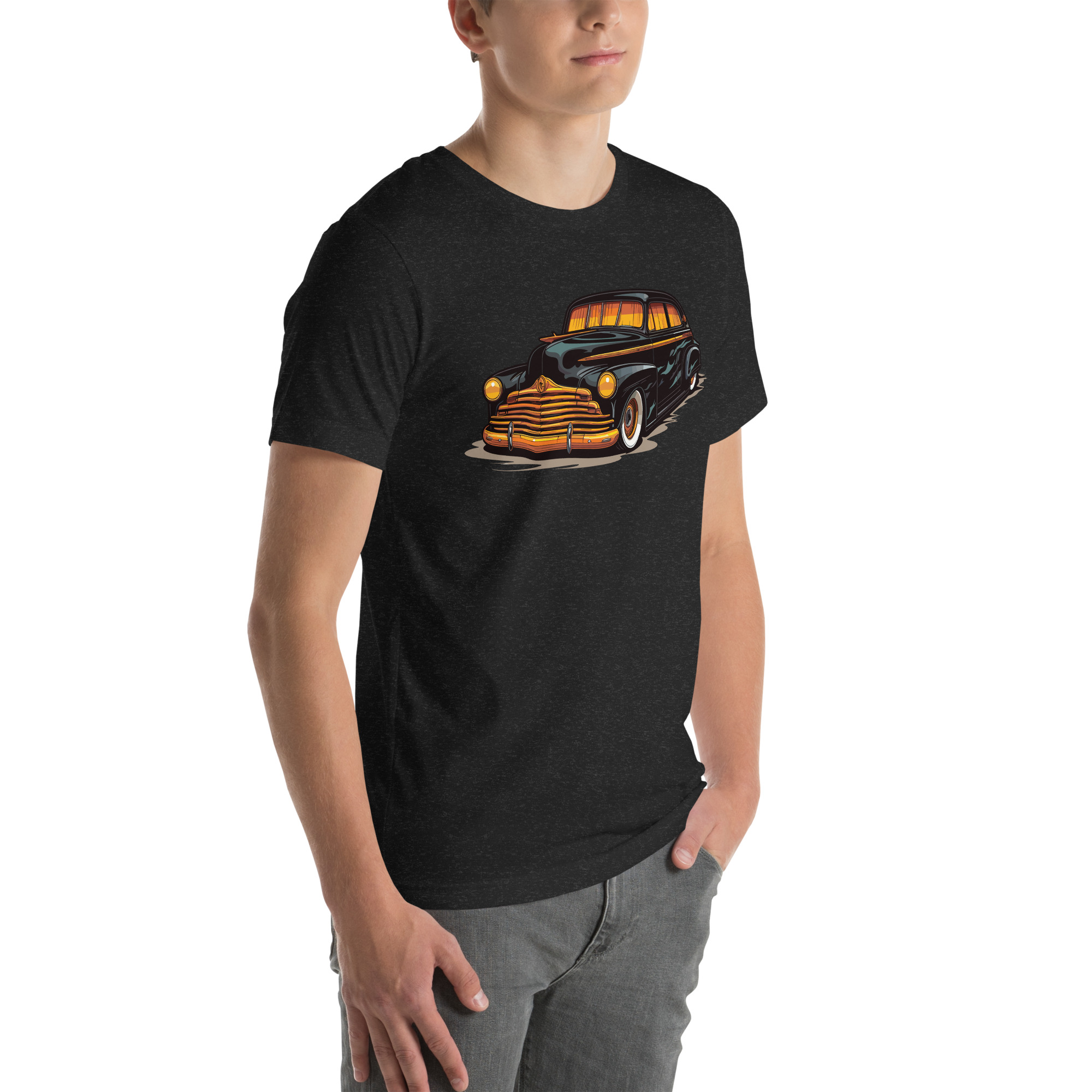 Vintage Car Graphic Unisex t-shirt 7 Vintage Car Graphic Unisex t-shirt - Image 7