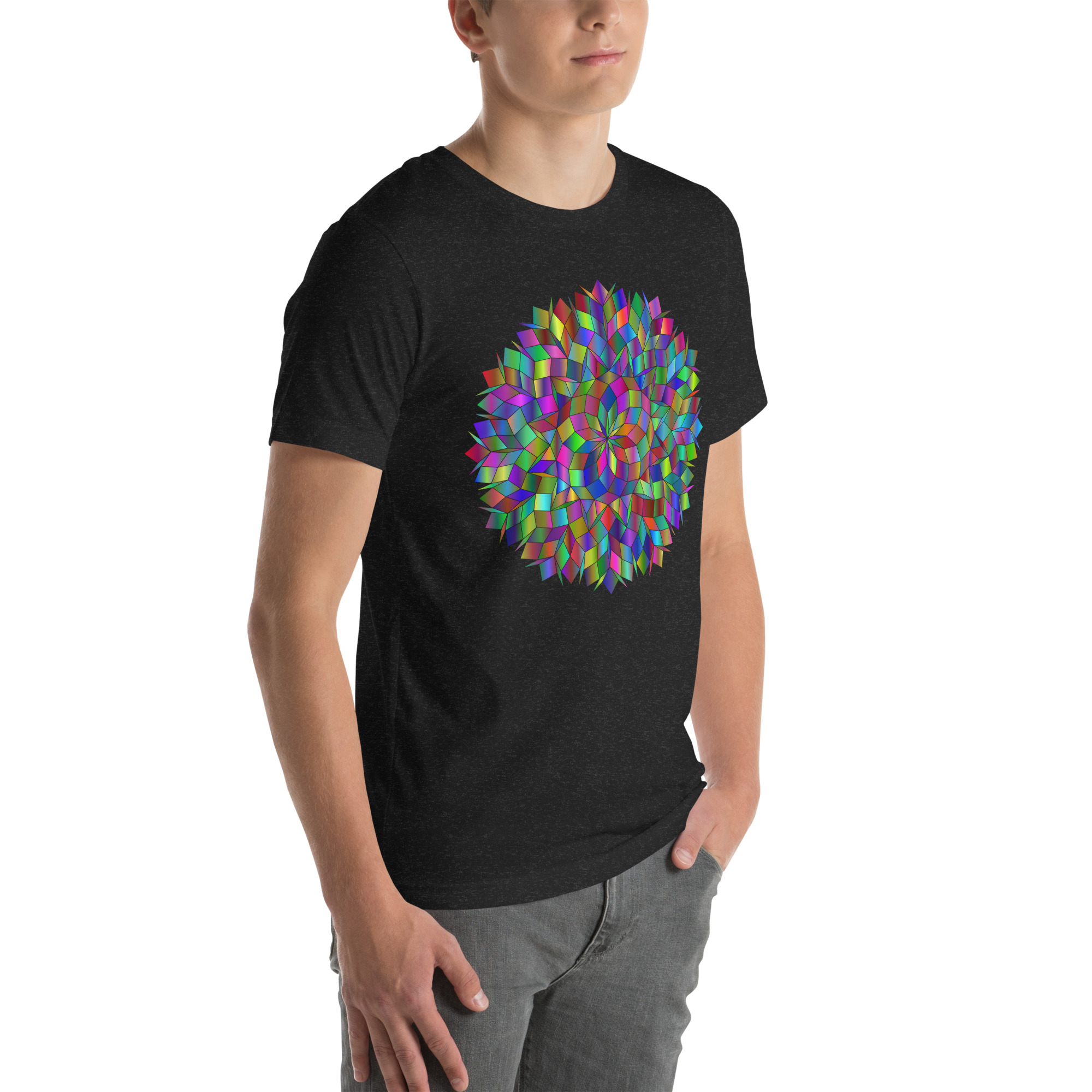 Art Graphic Flower Unisex t-shirt 6 Art Graphic Flower Unisex t-shirt - Image 6