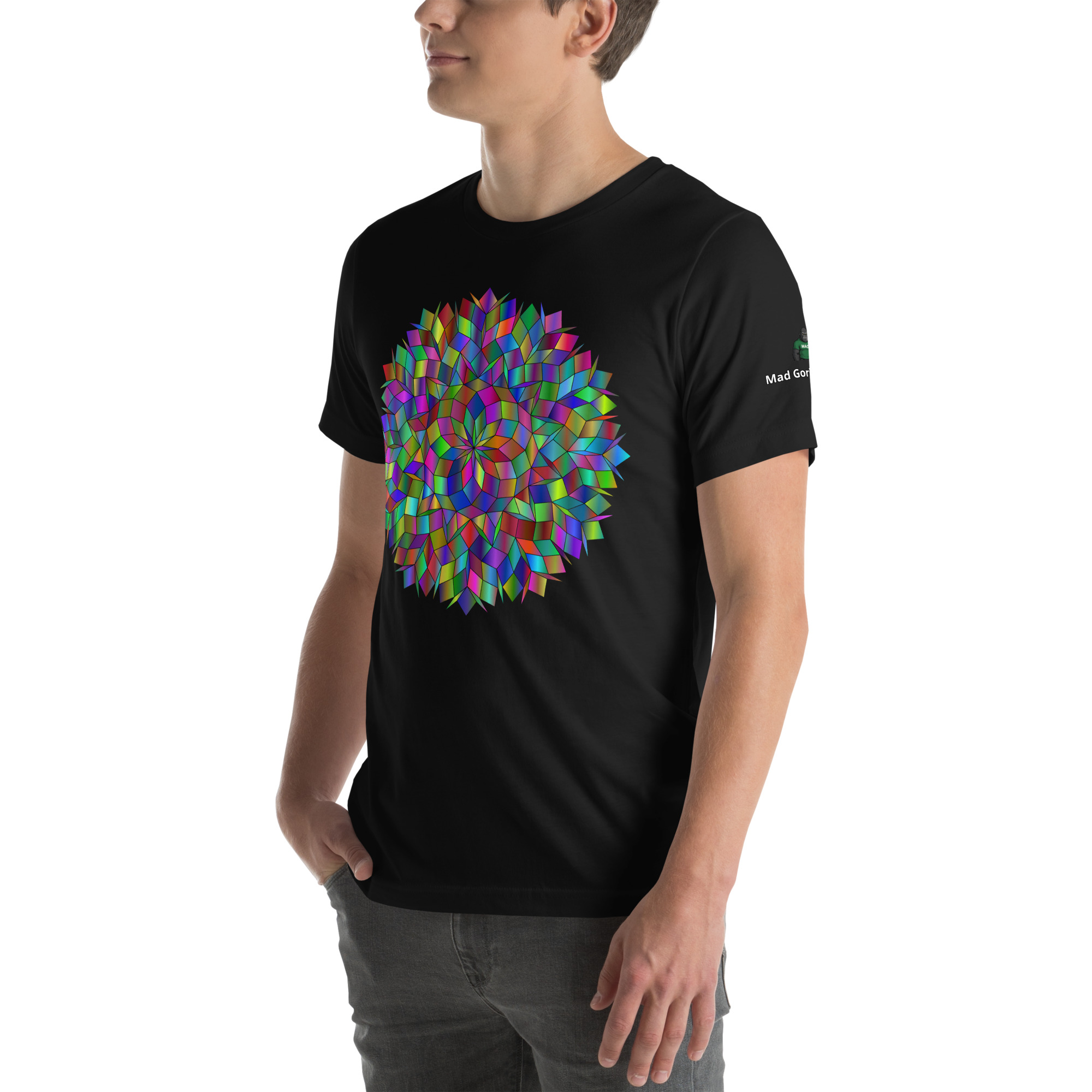 Art Graphic Flower Unisex t-shirt 10 Art Graphic Flower Unisex t-shirt - Image 10