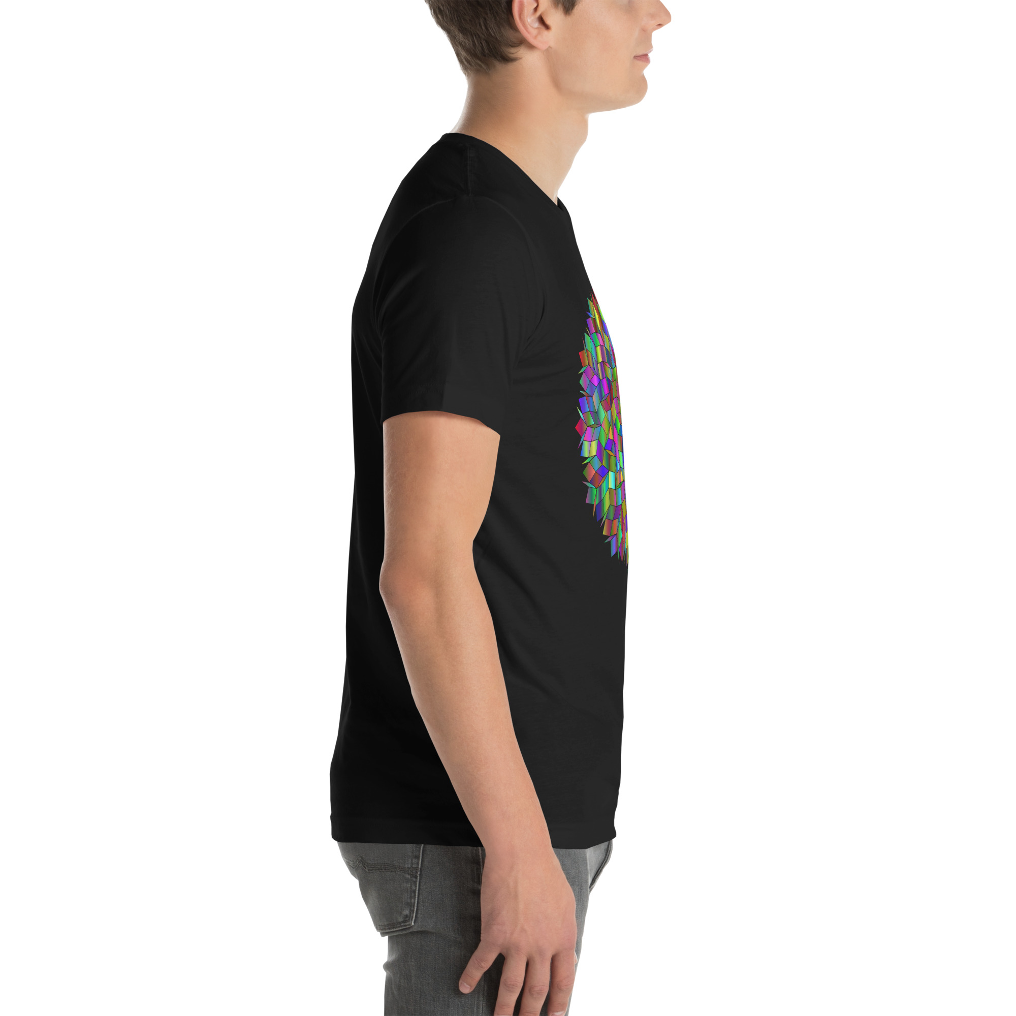 Art Graphic Flower Unisex t-shirt 11 Art Graphic Flower Unisex t-shirt - Image 11