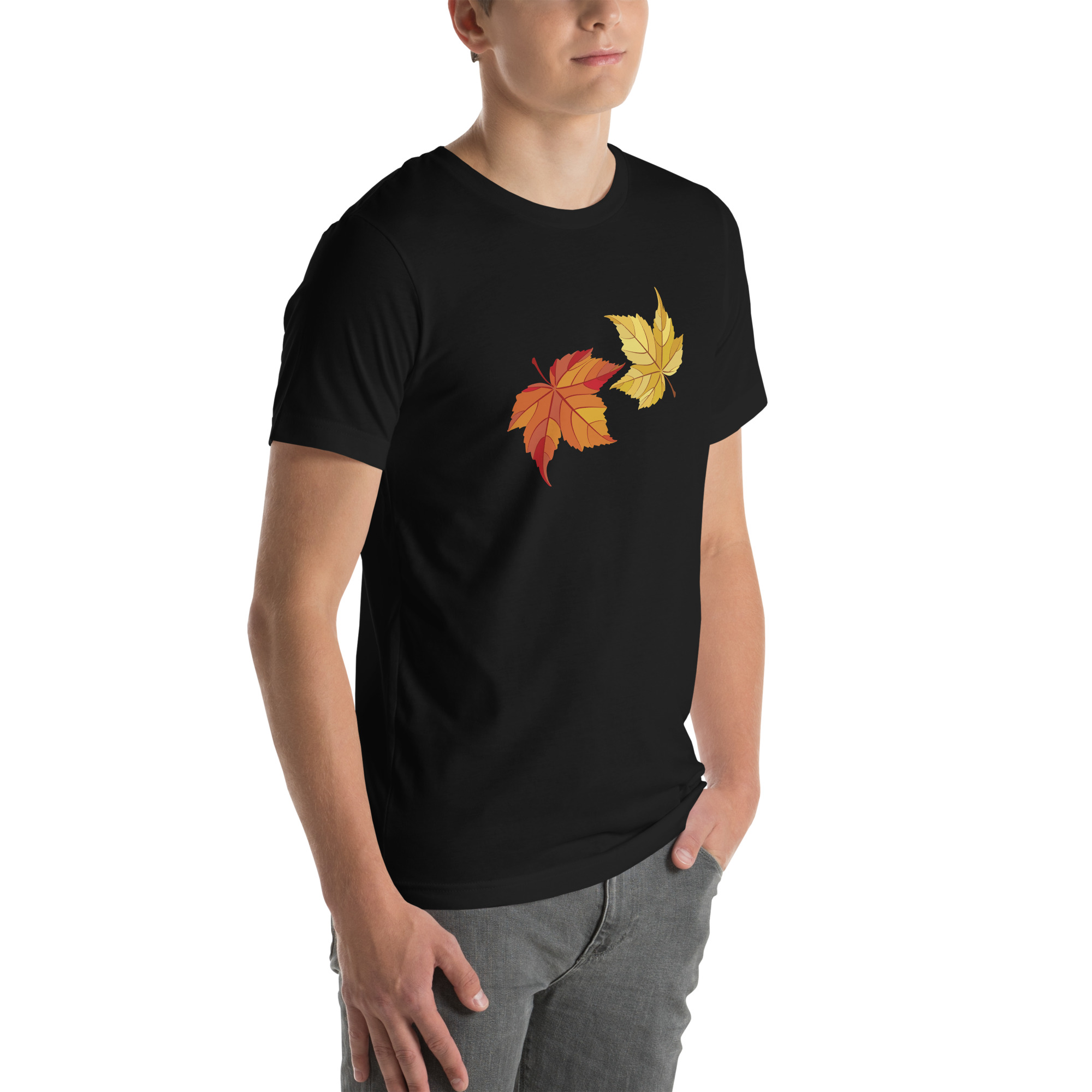 Maple Leaves Nature Graphic Unisex t-shirt 12 Maple Leaves Nature Graphic Unisex t-shirt - Image 12