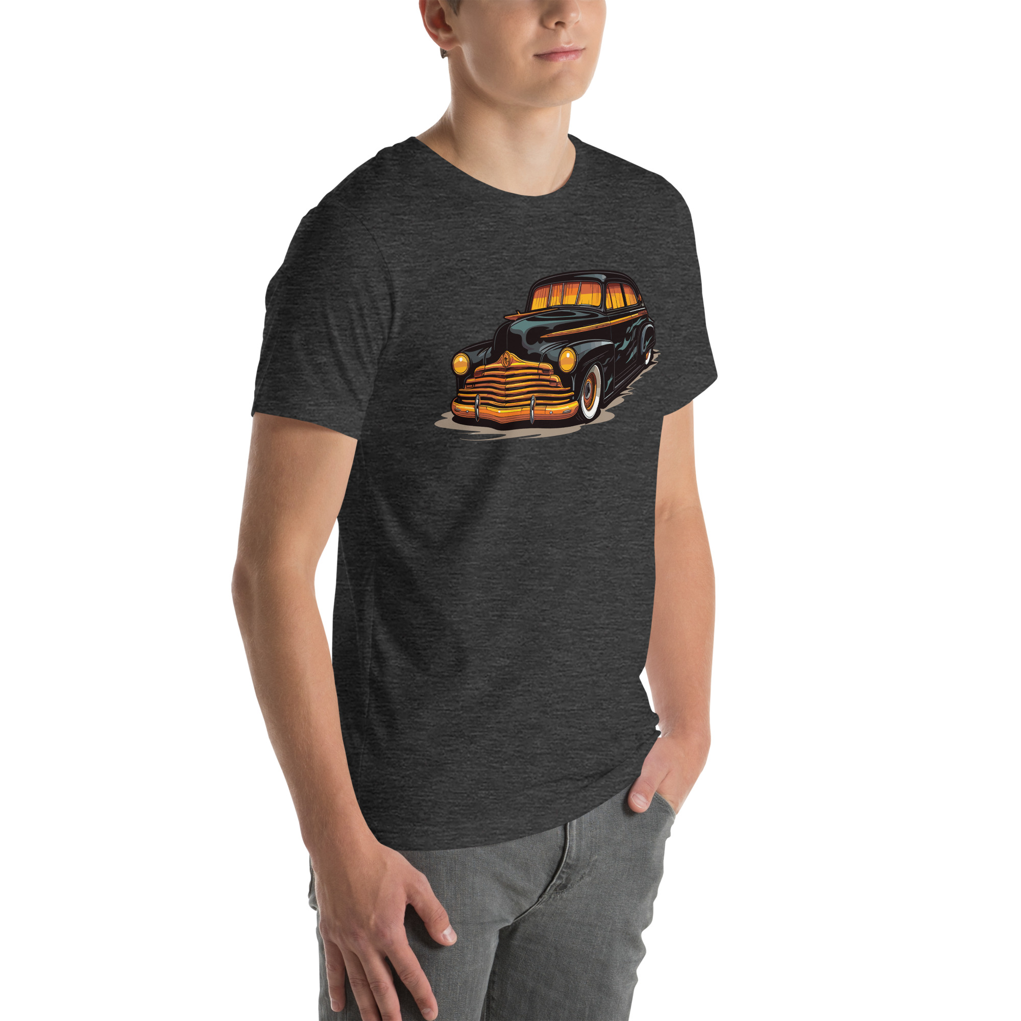 Vintage Car Graphic Unisex t-shirt 43 Vintage Car Graphic Unisex t-shirt - Image 43
