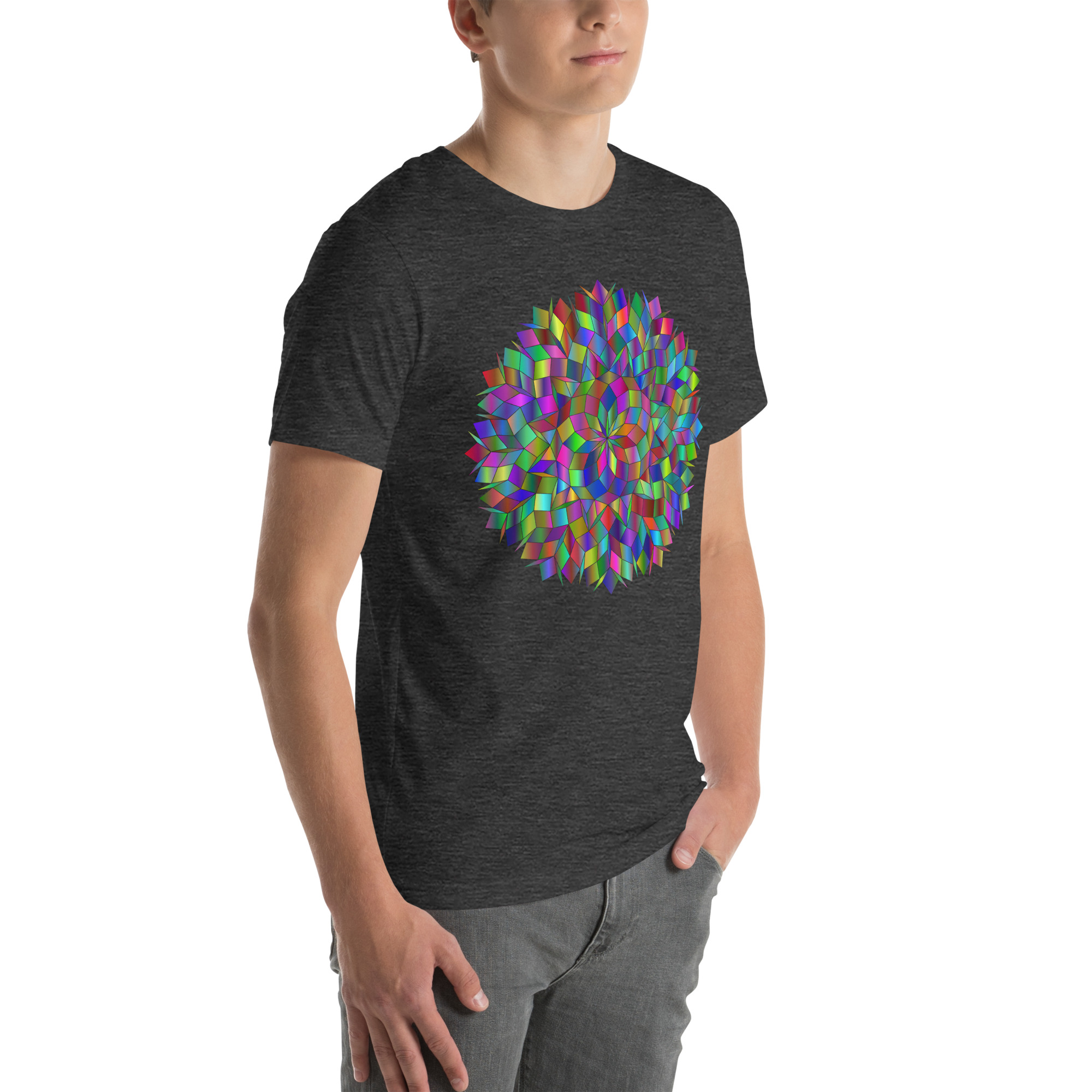 Art Graphic Flower Unisex t-shirt 42 Art Graphic Flower Unisex t-shirt - Image 42