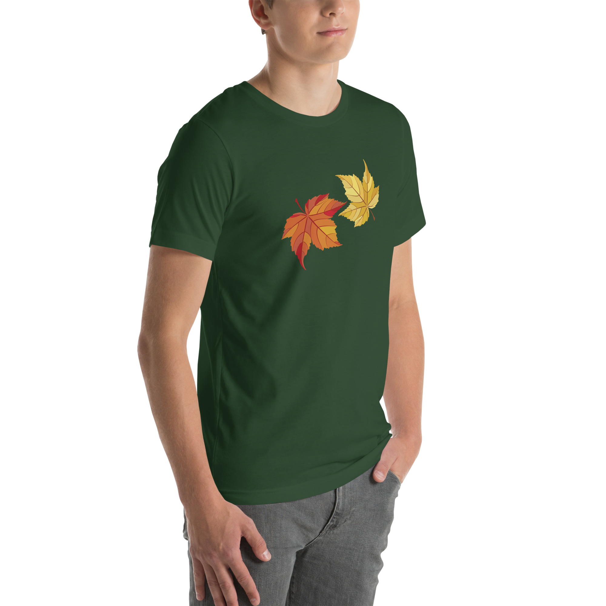 Maple Leaves Nature Graphic Unisex t-shirt 48 Maple Leaves Nature Graphic Unisex t-shirt - Image 48