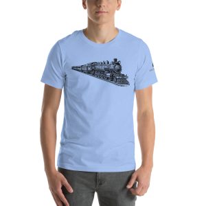 Old Train Graphic Unisex t-shirt