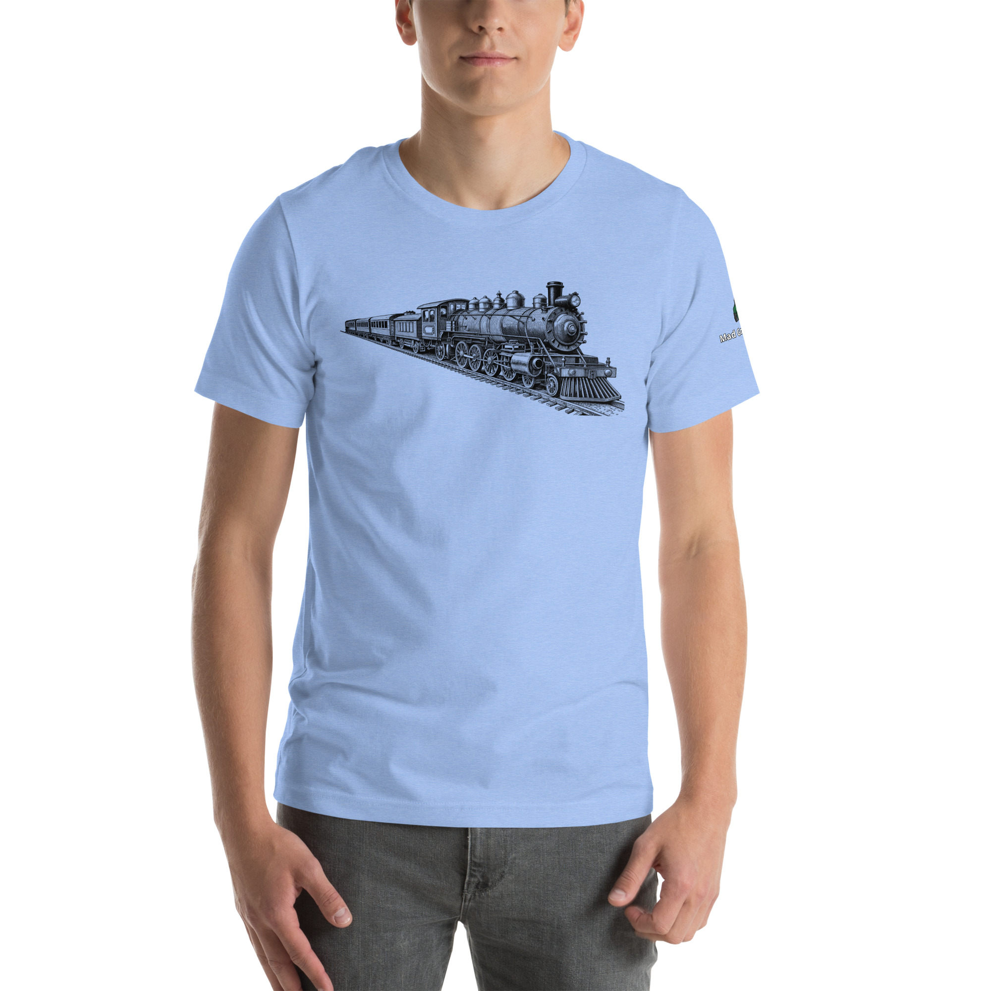 Old Train Graphic Unisex t-shirt 1 Old Train Graphic Unisex t-shirt