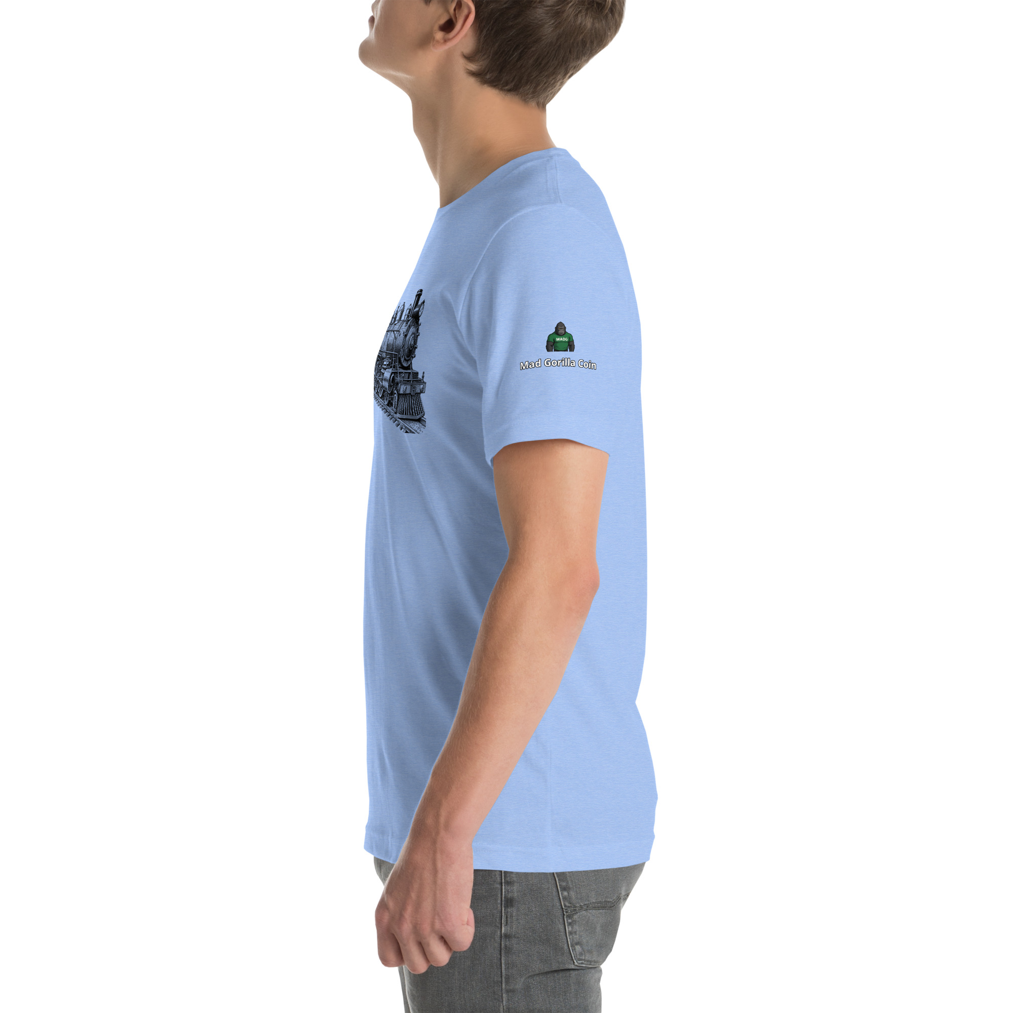 Old Train Graphic Unisex t-shirt 20 Old Train Graphic Unisex t-shirt - Image 20