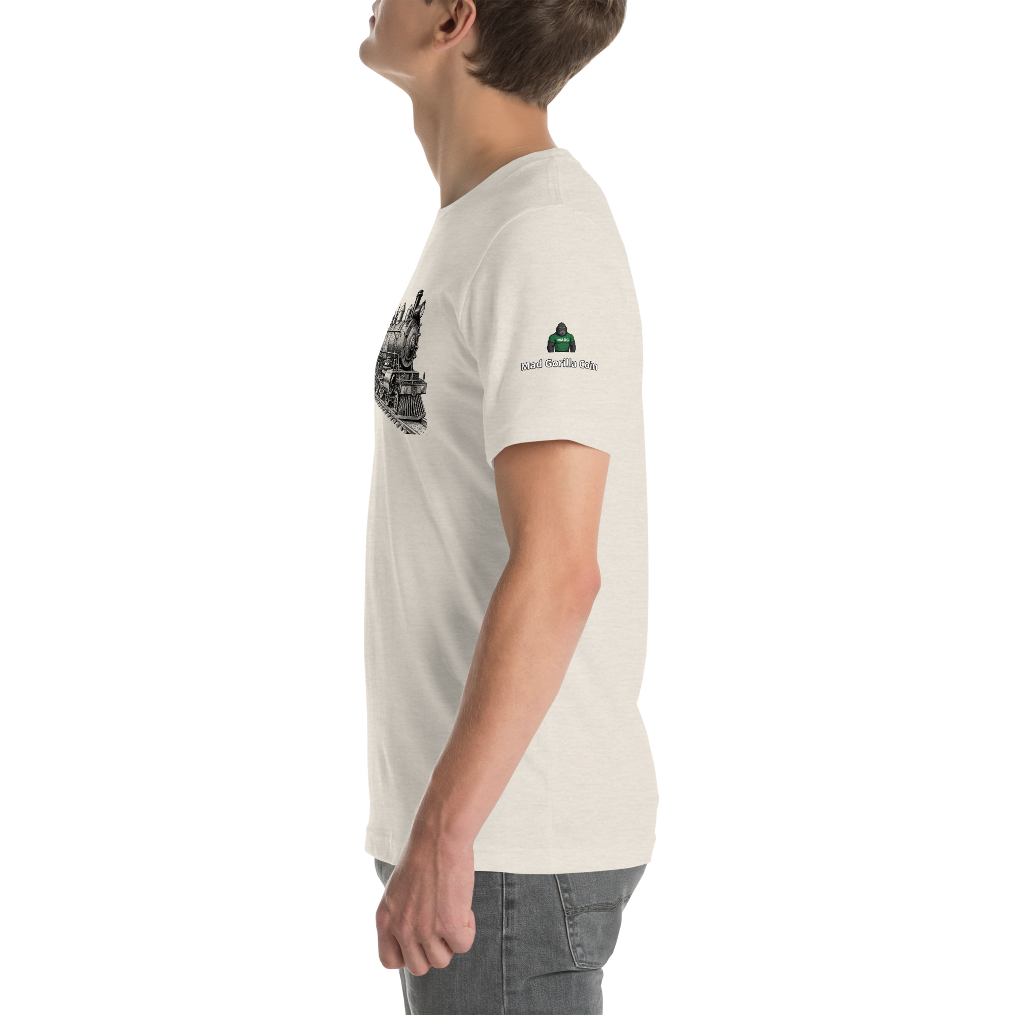 Old Train Graphic Unisex t-shirt 57 Old Train Graphic Unisex t-shirt - Image 57