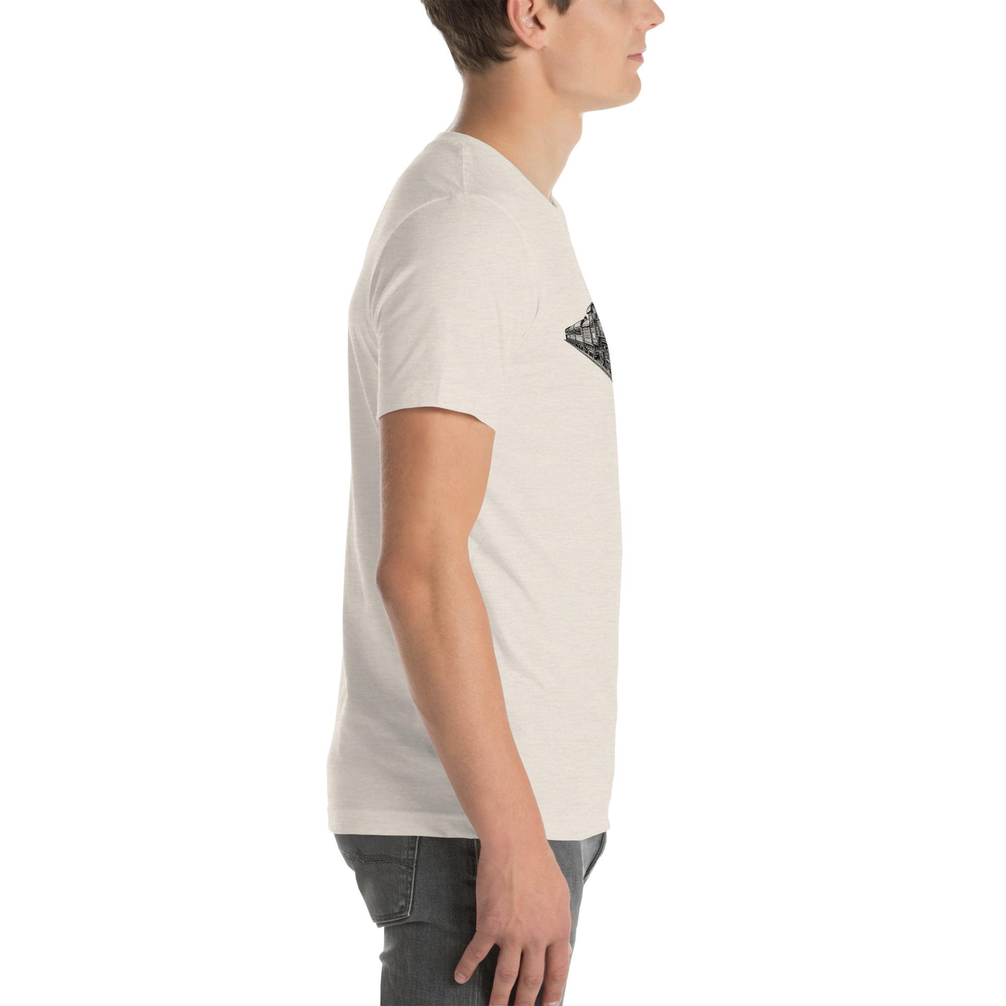 Old Train Graphic Unisex t-shirt 59 Old Train Graphic Unisex t-shirt - Image 59