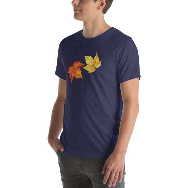 Maple Leaves Nature Graphic Unisex t-shirt - Image 34