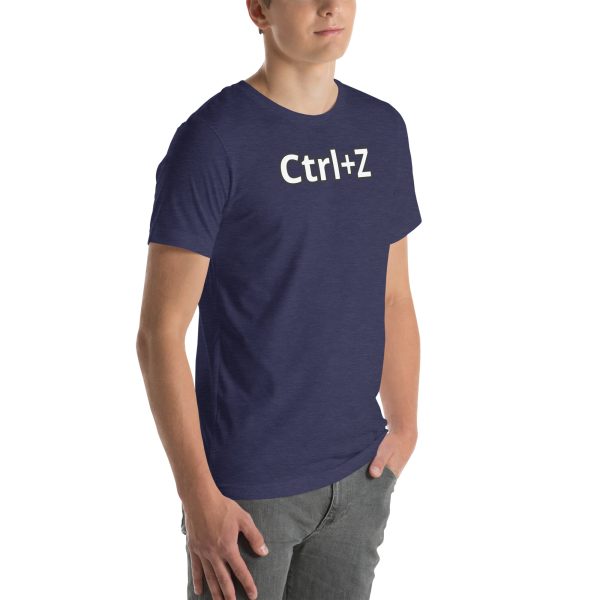 Cntrl + Z Funny Unisex t-shirt - Image 27