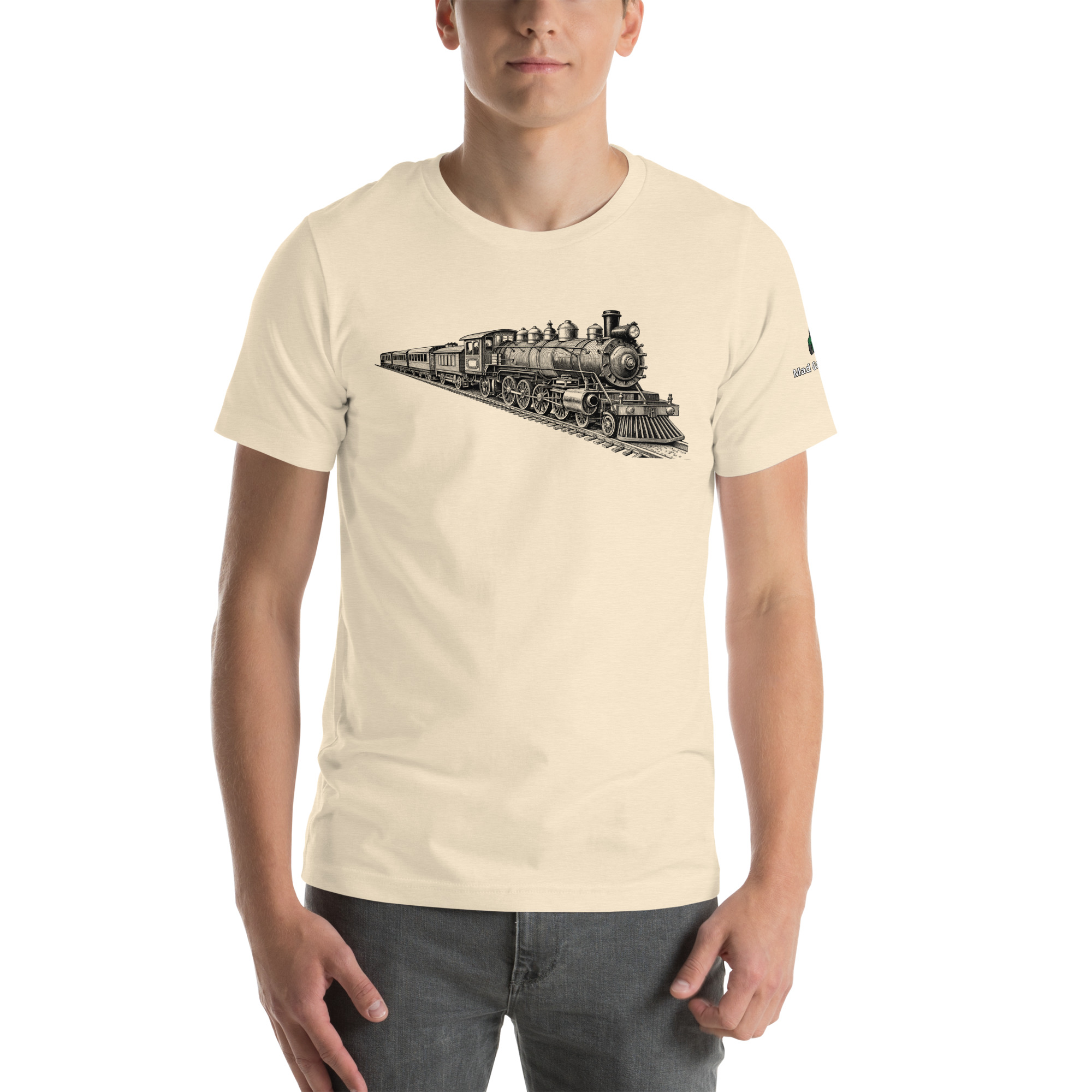 Old Train Graphic Unisex t-shirt 66 Old Train Graphic Unisex t-shirt - Image 66