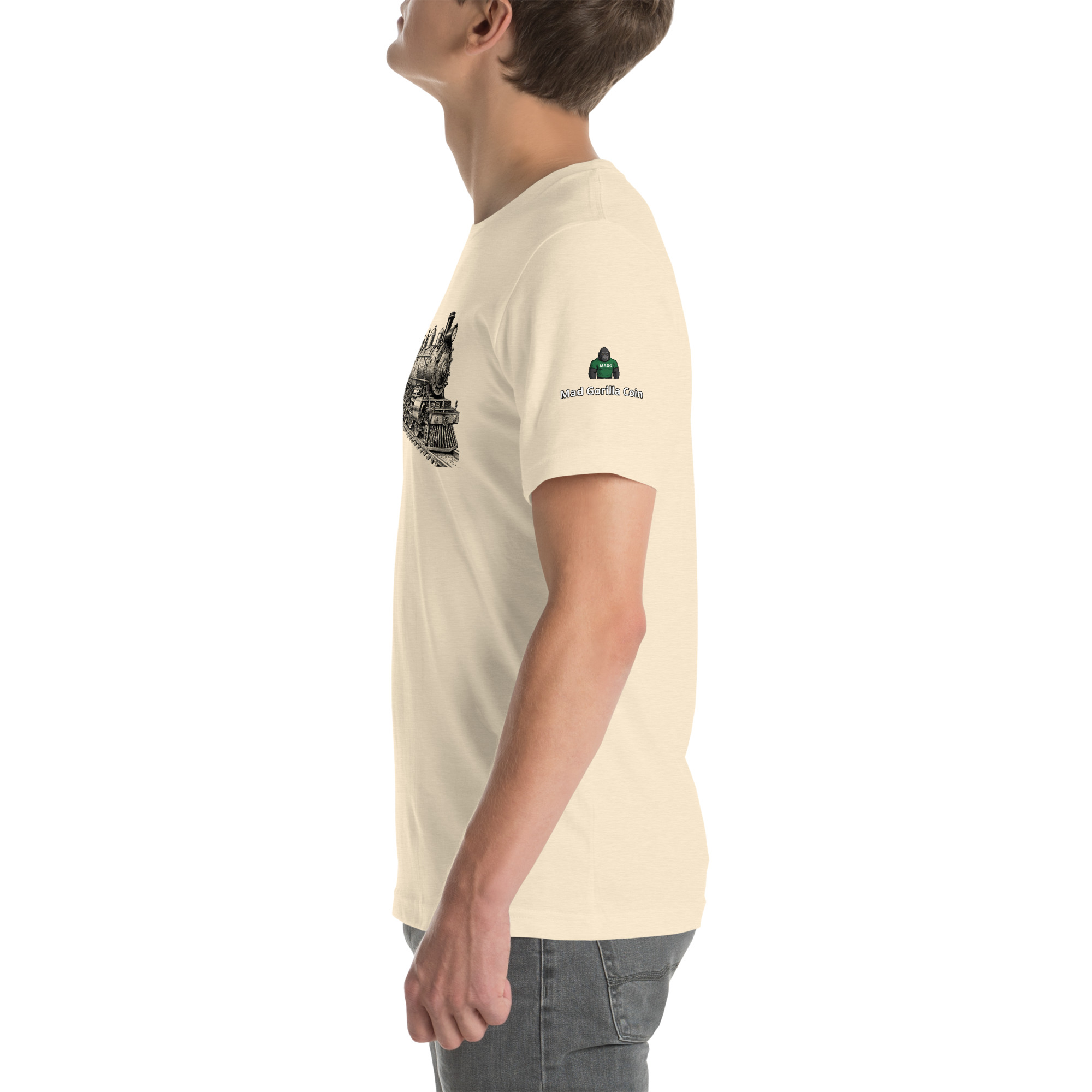 Old Train Graphic Unisex t-shirt 61 Old Train Graphic Unisex t-shirt - Image 61