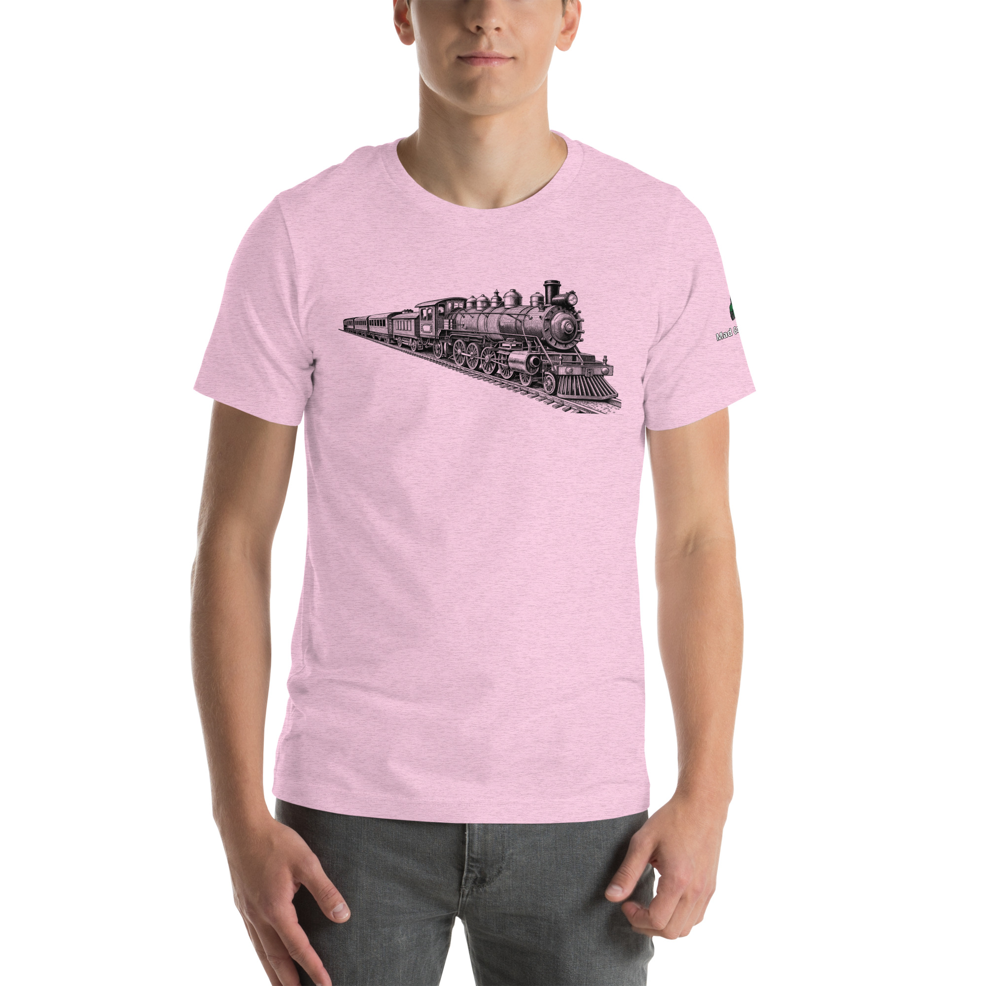 Old Train Graphic Unisex t-shirt 8 Old Train Graphic Unisex t-shirt - Image 8