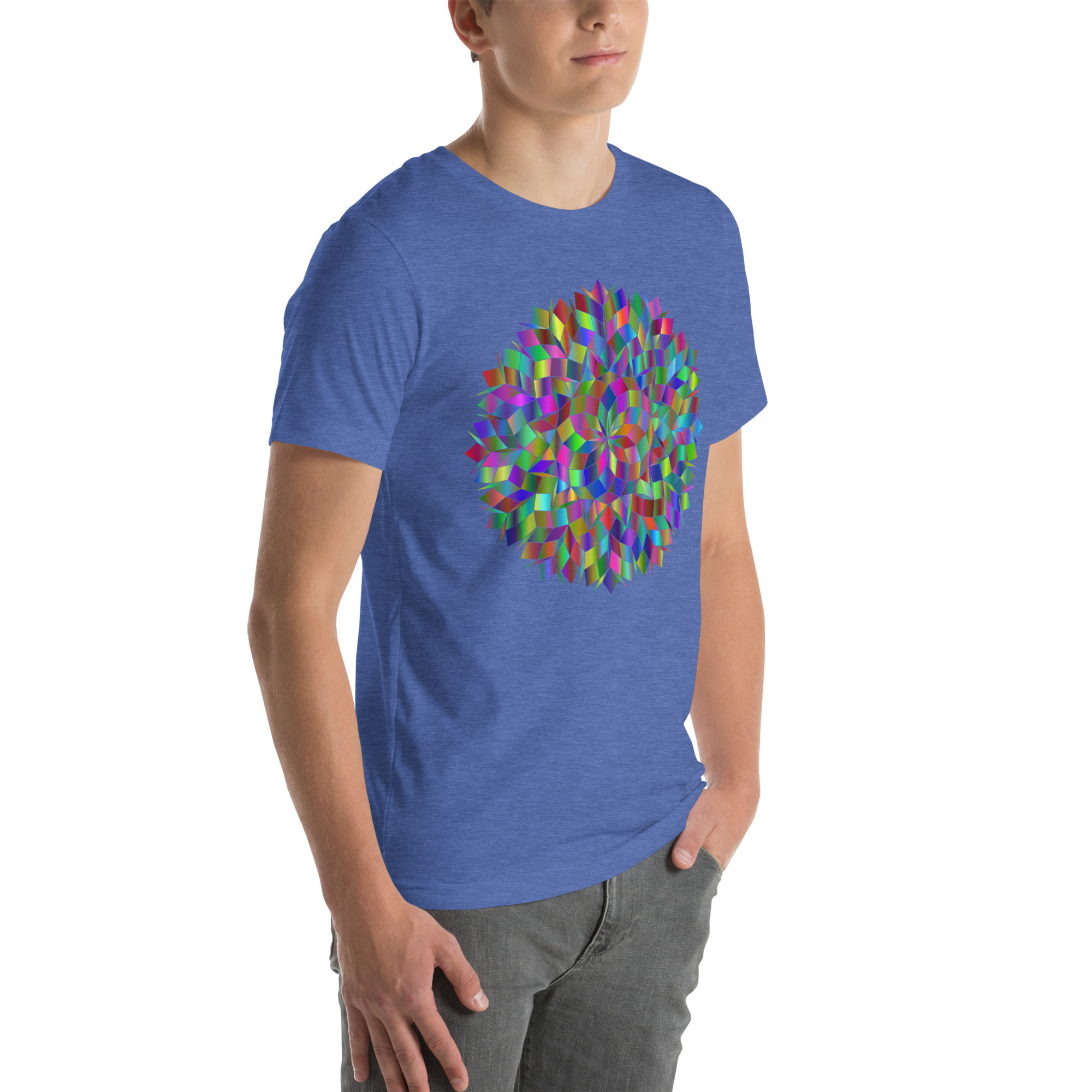 Art Graphic Flower Unisex t-shirt 54 Art Graphic Flower Unisex t-shirt - Image 54
